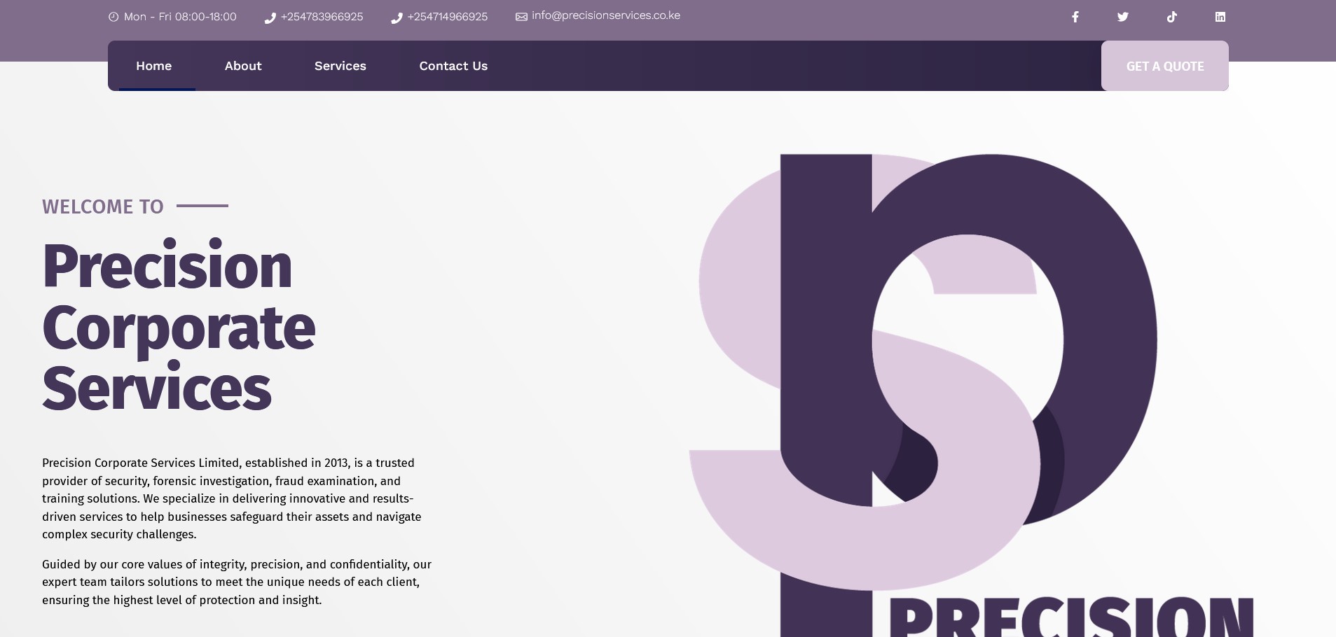 Precision Corporate Services